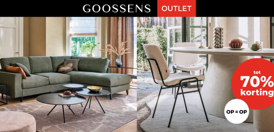 Goossens opent meubel outlet in Den Haag